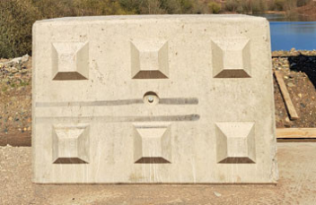800mm Interlocking Block 6 Stud image 