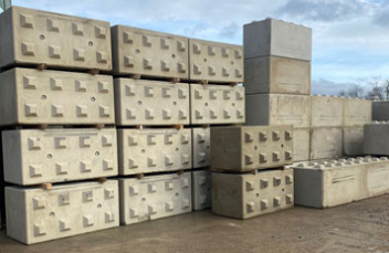 Interlocking Concrete Blocks